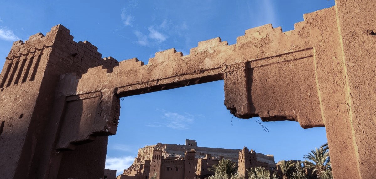 Le ksar d'Aït Ben Haddou vu de loin
