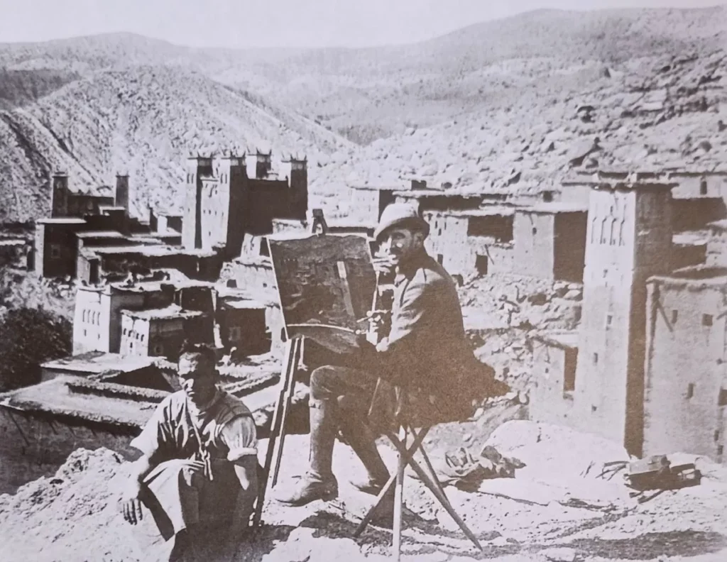 Jacques Majorelle dans le Haut Atlas